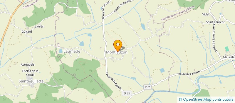 localisation de l'entreprise SOLIDAIRE AFRIQUE AUTONOME  LENDOU-EN-QUERCY