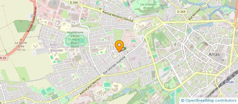 localisation de l'entreprise SOLIDAIRE HABITAT (S.H.) à ARRAS