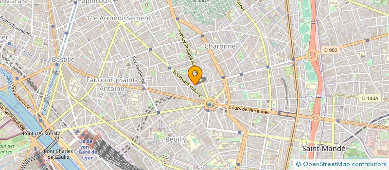 localisation de l'entreprise SOLIDAIRES CCRF & SCL  PARIS