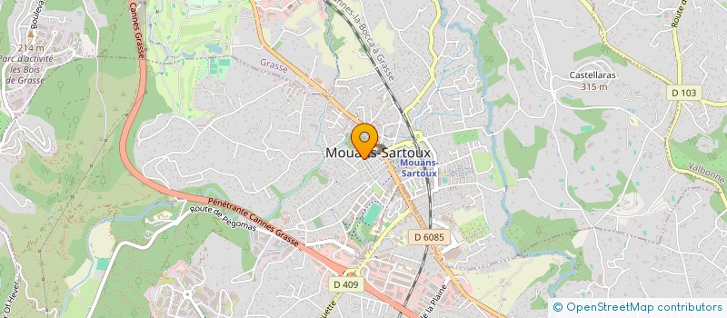 localisation de l'entreprise SOLIDAIRES CONTRE LA PAUVRETE à MOUANS-SARTOUX