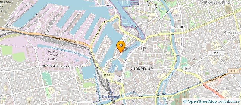 localisation de l'entreprise SOLIDAIRES DUNKERQUE à DUNKERQUE