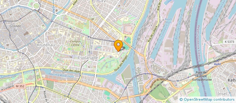localisation de l'entreprise SOLIDAIRES ENSEMBLE à STRASBOURG