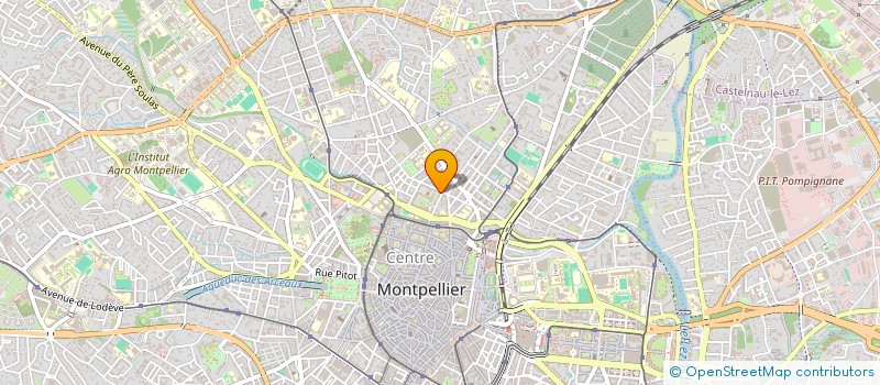 localisation de l'entreprise SOLIDAIRES HERAULT à MONTPELLIER