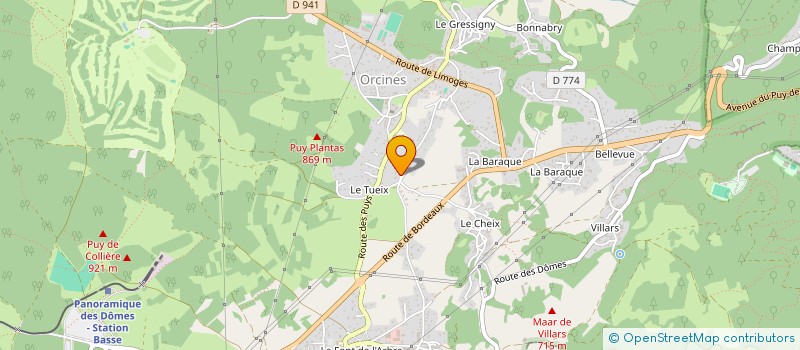 localisation de l'entreprise SOLIDALVET à CHAMALIERES
