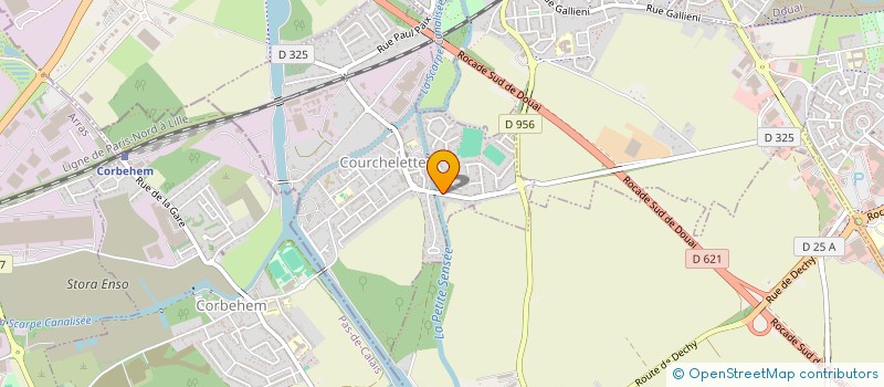 localisation de l'entreprise SOLIDANSE  COURCHELETTES