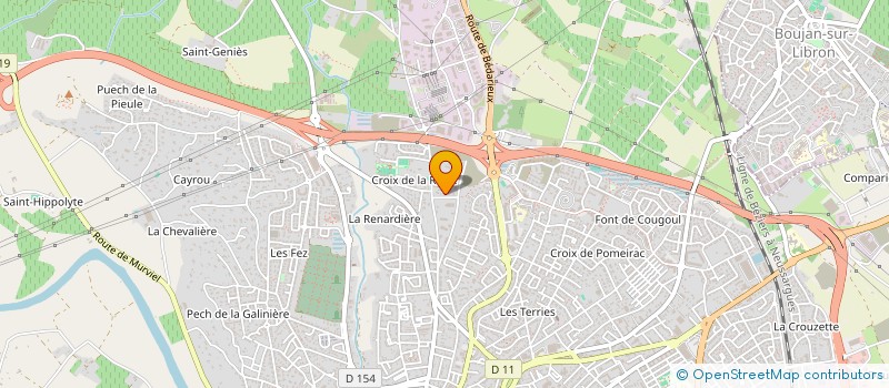 localisation de l'entreprise SOLIDAR.EQUITAB.OBLIG.INSERT.DE L'AUTRE à BEZIERS