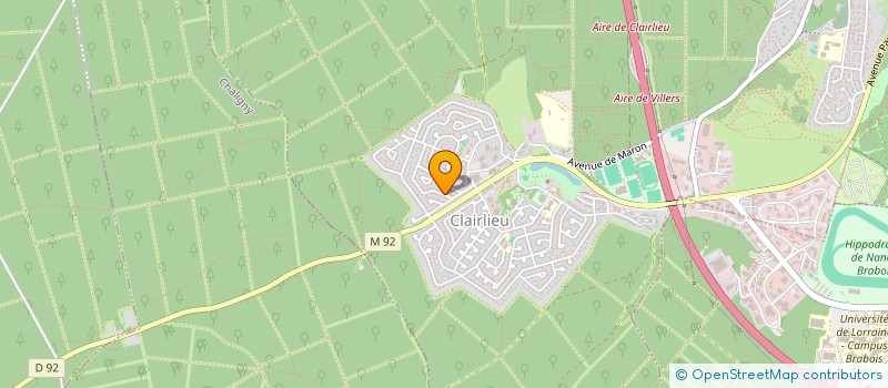 localisation de l'entreprise SOLIDAR'EST à VILLERS-LES-NANCY