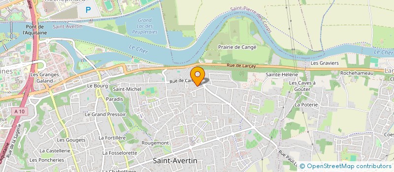 localisation de l'entreprise SOLIDAR INT POLOGNE TIERS MONDE ROUMANIE  SAINT-AVERTIN