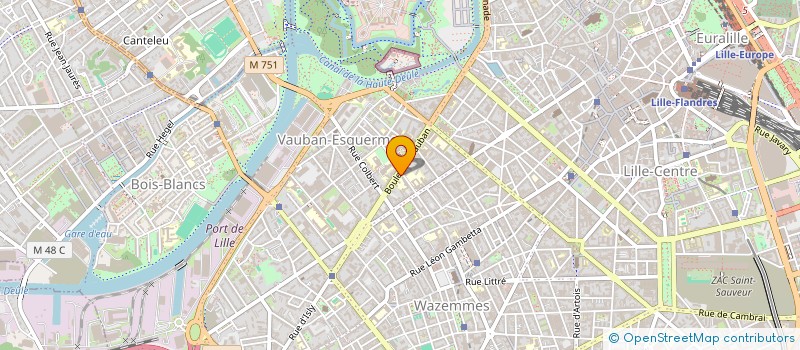 localisation de l'entreprise SOLIDAR'ISTC : L'ISTC AU SERVICE ET AUX SOINS DU MONDE à LILLE
