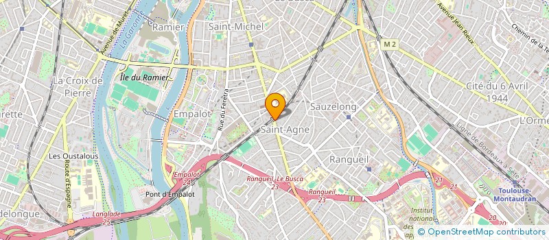 localisation de l'entreprise SOLIDARICUIR ASS INSERTION CHOMEURS à TOULOUSE