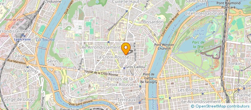 localisation de l'entreprise SOLIDARIEDADE ALEM DO OCEANO - PASSAPORTE SERGIPE / RHONE-ALPES à LYON