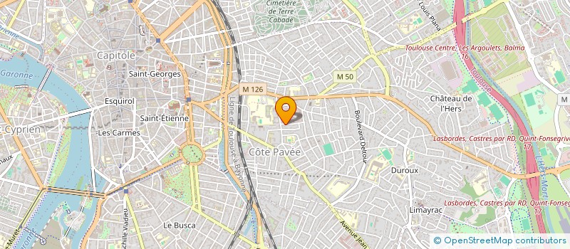 localisation de l'entreprise SOLIDARITAT ESTUDIANT à TOULOUSE