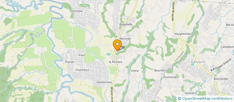 localisation de l'entreprise SOLIDARITE  LAMENTIN