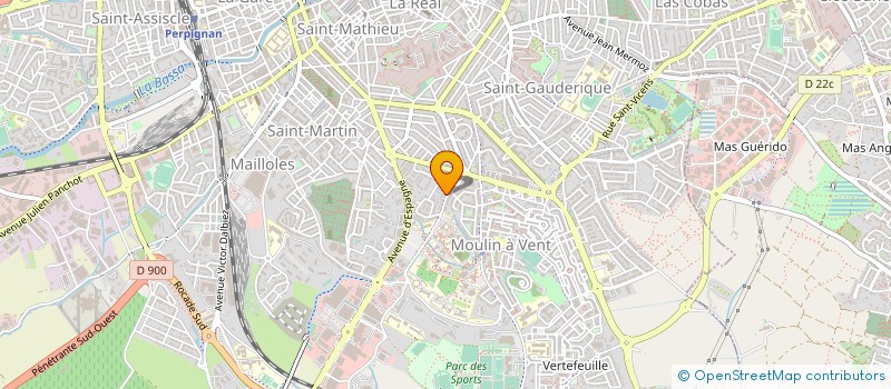 localisation de l'entreprise SOLIDARITE 66 FRANCE AFRIQUE à PERPIGNAN