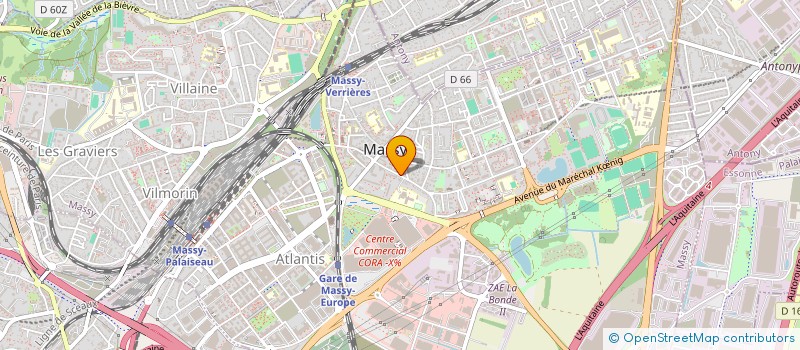 localisation de l'entreprise SOLIDARITE ACCUEIL LIENS D'AMITIE ENTRE LES ENFANTS SAHRAOUIS ET MASSY à MASSY