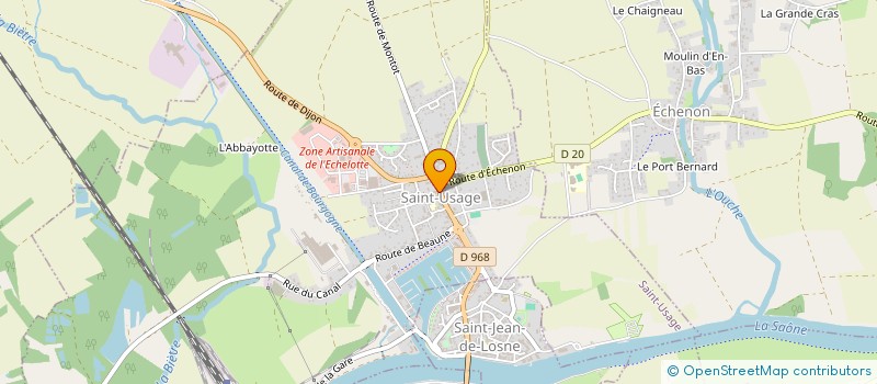 localisation de l'entreprise SOLIDARITE ACTIONS ET SERVICES à SAINT-USAGE