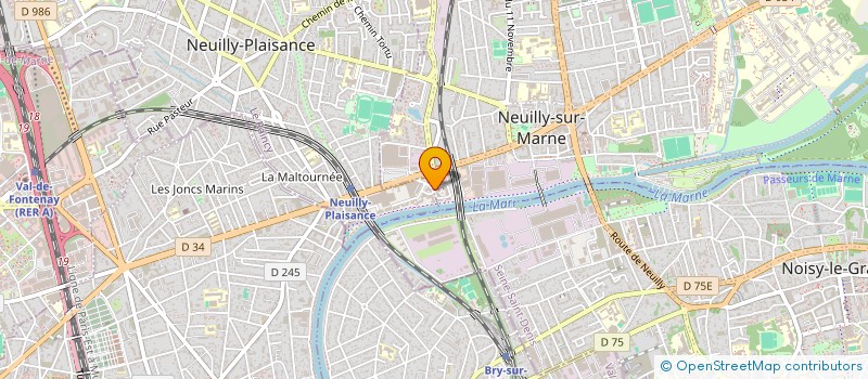 localisation de l'entreprise SOLIDARITE AFRICAINE à NEUILLY-SUR-MARNE