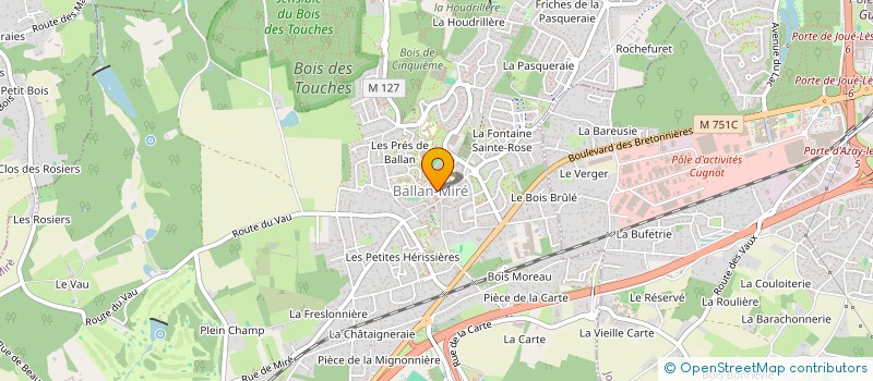 localisation de l'entreprise SOLIDARITE AIDE ALIMENTAIRE  BALLAN MIRE