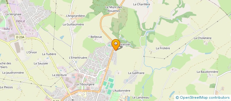 localisation de l'entreprise SOLIDARITE AMITIE FRATERNITE à LES HERBIERS