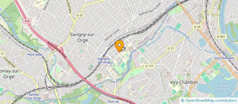 localisation de l'entreprise SOLIDARITE AMITIE MEDINA à SAVIGNY-SUR-ORGE