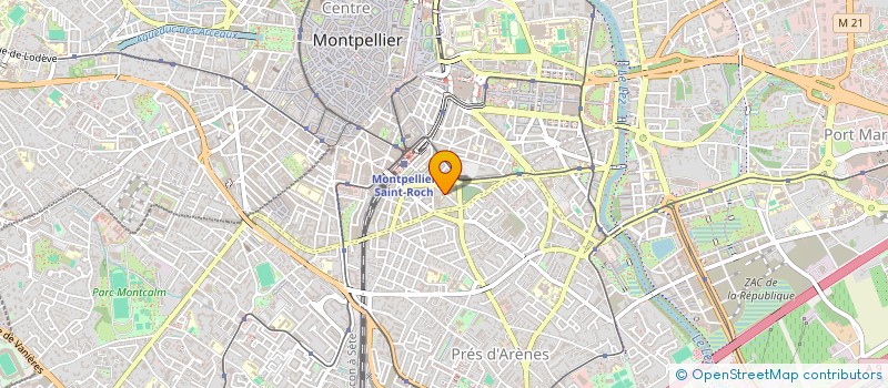 localisation de l'entreprise SOLIDARITE ANOREXIE BOULIMIE 34 à MONTPELLIER