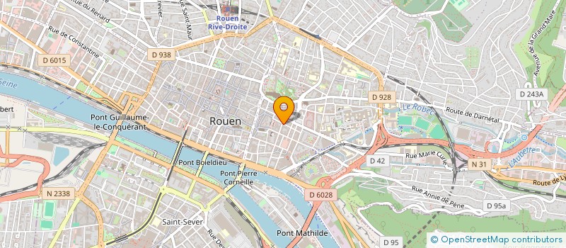 localisation de l'entreprise SOLIDARITE AUX COMMUNAUTES D'AILLEURS  ROUEN