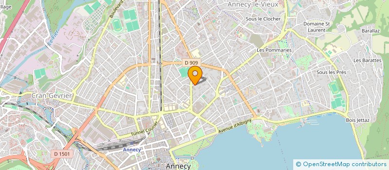 localisation de l'entreprise SOLIDARITE BOLIVIE à ANNECY