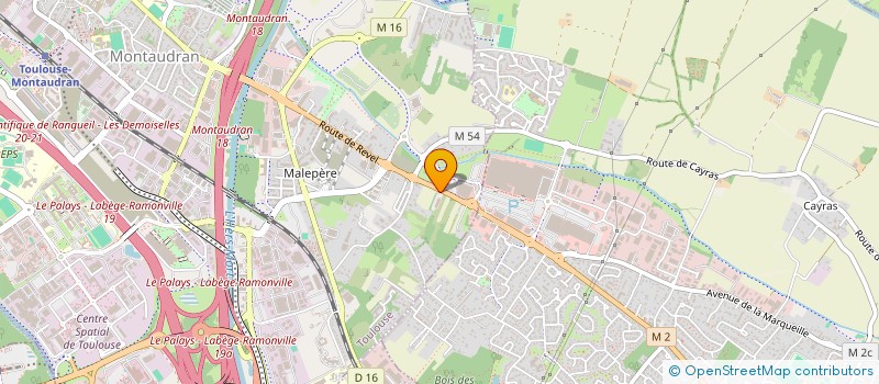 localisation de l'entreprise SOLIDARITE BOUCHONS 31  TOULOUSE