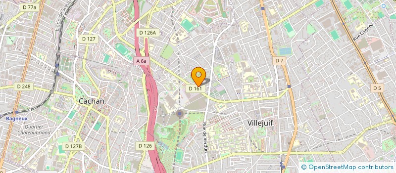 localisation de l'entreprise SOLIDARITE BOUNDOU VILLAGES  VILLEJUIF