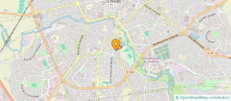 localisation de l'entreprise SOLIDARITE CHOLET SENEGAL à CHOLET