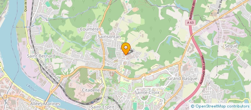 localisation de l'entreprise SOLIDARITE CHOMEURS DE LA COTE BASQUE à BAYONNE