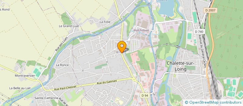 localisation de l'entreprise SOLIDARITE COEUR ACTIF à CHALETTE-SUR-LOING