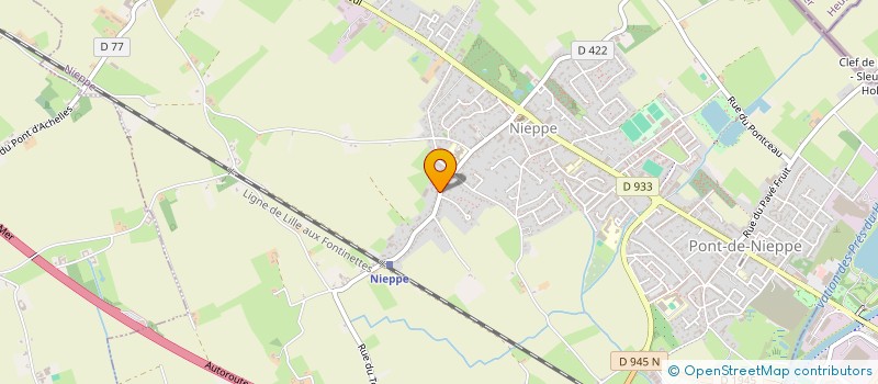 localisation de l'entreprise SOLIDARITE COMMERCANTS  NIEPPE