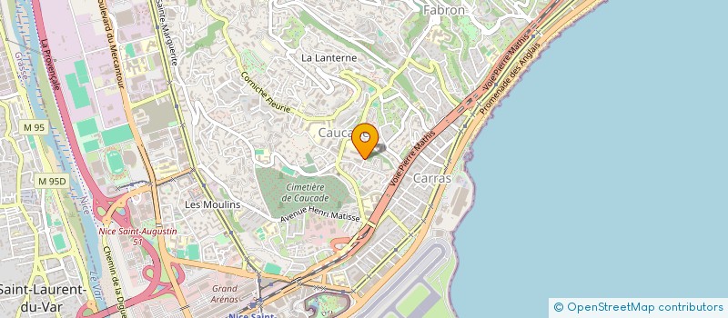 localisation de l'entreprise SOLIDARITE COMORIENNE DES ALPES-MARITIMES à NICE