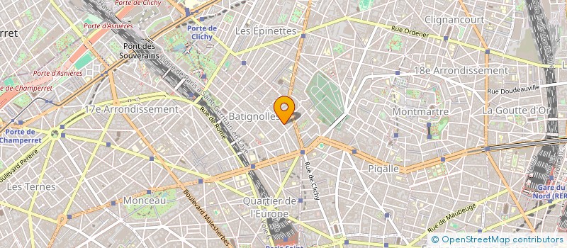 localisation de l'entreprise SOLIDARITE CONGO  PARIS