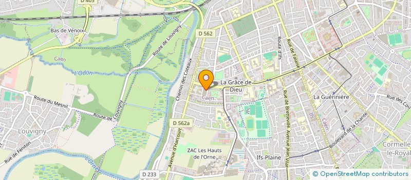 localisation de l'entreprise SOLIDARITE CONTRE LA FAIM à CAEN