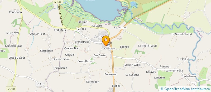 localisation de l'entreprise SOLIDARITE COTE DES LEGENDES à PLOUNEOUR-BRIGNOGAN-PLAGES
