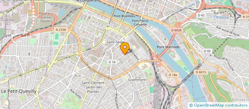 localisation de l'entreprise SOLIDARITE COUP DE PATTE  ROUEN