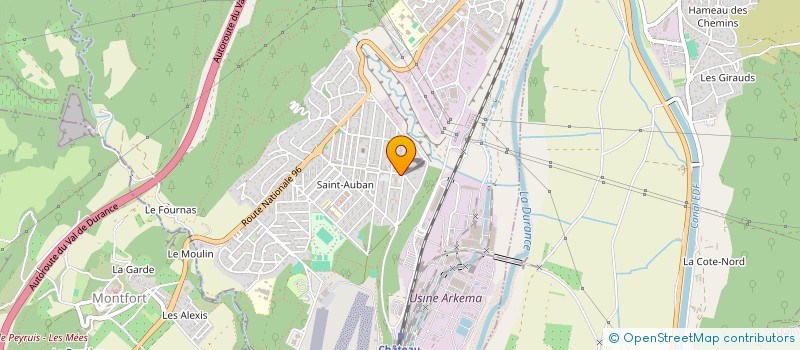 localisation de l'entreprise SOLIDARITE DE LA PRESSE PAS PAREILLE à CHATEAU-ARNOUX-SAINT-AUBAN