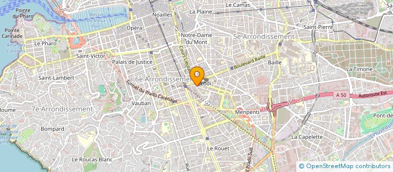 localisation de l'entreprise SOLIDARITE DIVORCES ET FUTURS à MARSEILLE