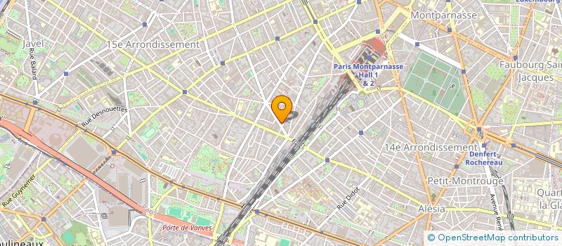 localisation de l'entreprise SOLIDARITE DOMICILE  PARIS