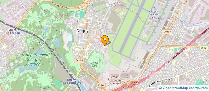 localisation de l'entreprise SOLIDARITE DUGNYSIENNE  DUGNY