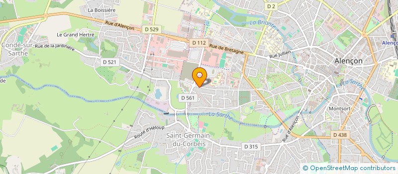 localisation de l'entreprise SOLIDARITE DURABLE AVEC LES REFUGIES à ALENCON