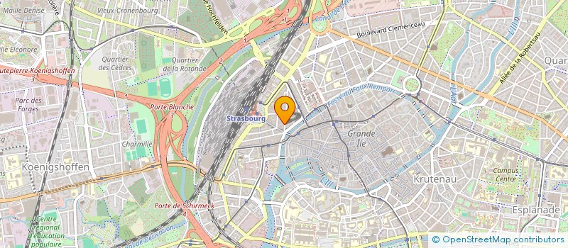 localisation de l'entreprise SOLIDARITE EMMANUEL à STRASBOURG