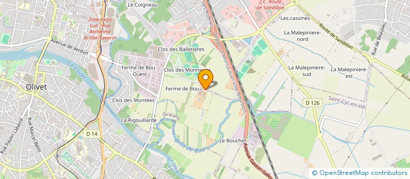 localisation de l'entreprise SOLIDARITE EMPLOI ET BIO à ORLEANS