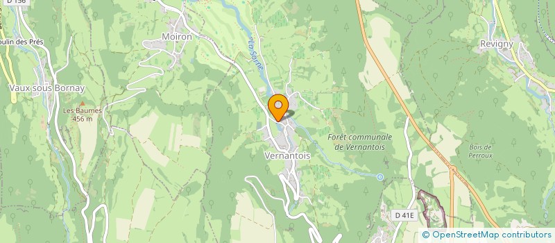 localisation de l'entreprise SOLIDARITE EN VAL DE SORNE  VERNANTOIS