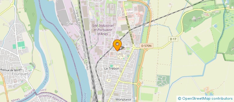 localisation de l'entreprise SOLIDARITE ENFANCE SANS FRONTIERES à ARLES