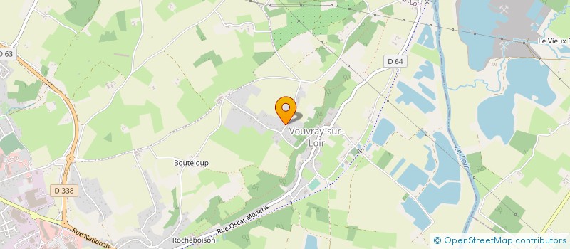 localisation de l'entreprise SOLIDARITE ENFANTS DE VOUVRAY  MONTVAL-SUR-LOIR