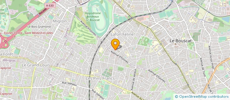 localisation de l'entreprise SOLIDARITE ENFANTS RECONSTRUCTION à LE BOUSCAT
