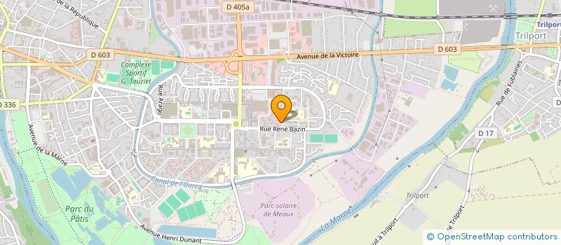 localisation de l'entreprise SOLIDARITE ENTRE TOUS à MEAUX